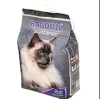 Наполнитель для кошачьего туалета "Ragdoll" средний 5 кг (синий)