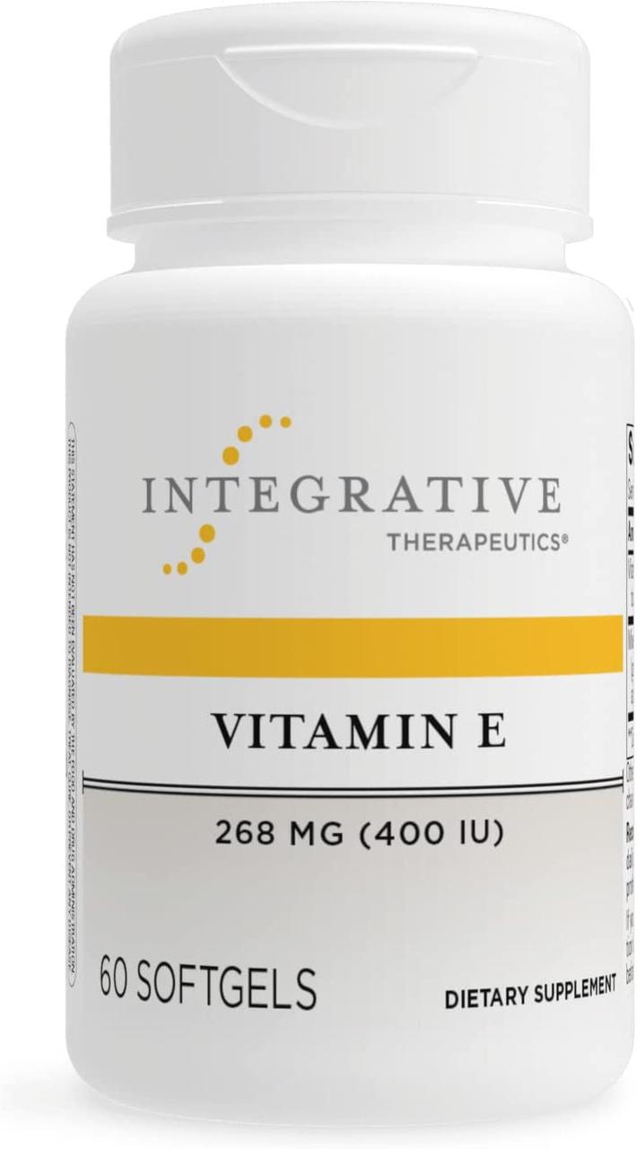 Integrative Therapeutics Vitamin E / Вітамін Е антиоксидант 400 МО 60 капсул