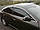 Дефлектори вікон (вітровики) Skoda Octavia A5 2005- 5дв HB Хром молдинг (Шкода Октавія А5) SK02-М, фото 3