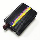 Інвертор 12V-220V Джерело безперебійного живлення на 500 Вт SY12-500W Чорний, фото 4