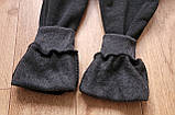 Чоловічі теплі спортивні штани трикотажні на флісі 54 р, фото 4
