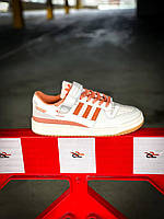 Мужские кроссовки Adidas Forum 84 Low Hazy Copper White Orange G57966