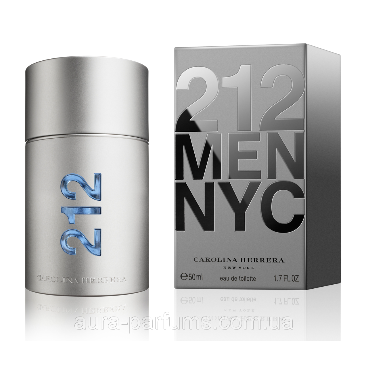 Чоловічі парфуми Carolina Herrera 212 NYC Men Туалетна вода 50 ml/мл
