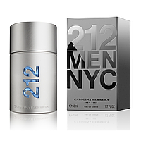 Мужские духи Carolina Herrera 212 NYC Men Туалетная вода 50 ml/мл оригинал