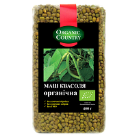 Фасоль Маш мунг органическая Organic country, 400 г