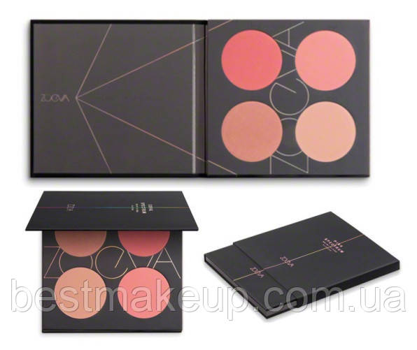 Палітра рум'ян ZOEVA Coral Spectrum Blush Palette 