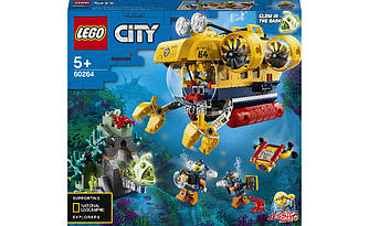 Конструктор Лего LEGO City Океан: розвідувальний підводний човен