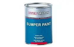 Структурна фарба для бамперів 1К (чорний) 1л  BUMPER PAINT INTER TROTON