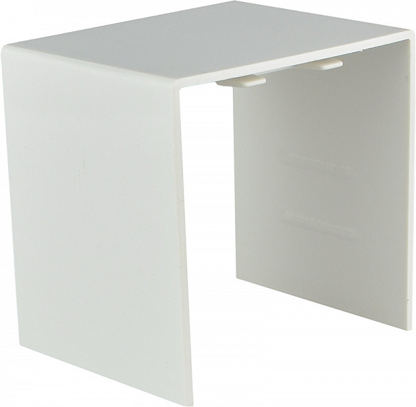 З'єднувач для пластикового кабельного короба АСКО-УКРЕМ 60x60, вогнестійкий, білий