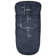 Зимовий чохол-трансформер Trend Тренд на овчині в коляску, конверт на санки 100% овчина, фото 4