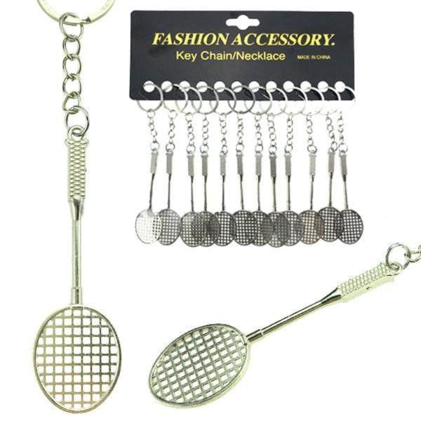 Брелок Тенісна ракетка на ключі набір 12 шт., фото 1