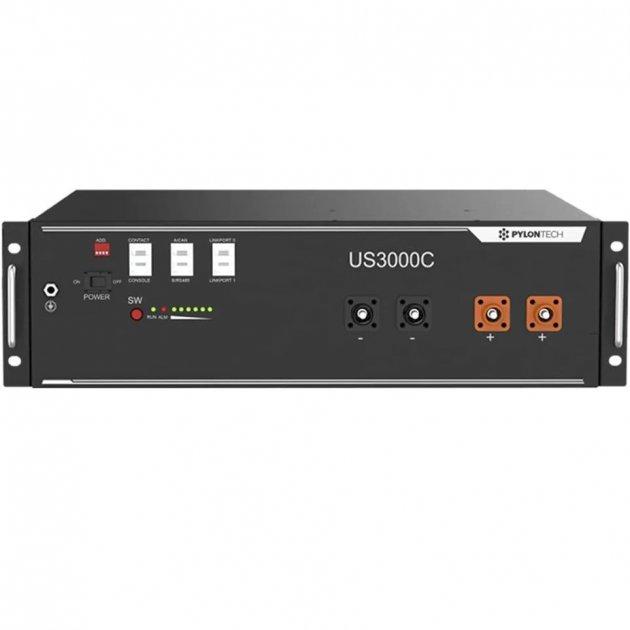 Літієвий Акумулятор Pylontech US3000C, LiFePo4 48В 74A.
