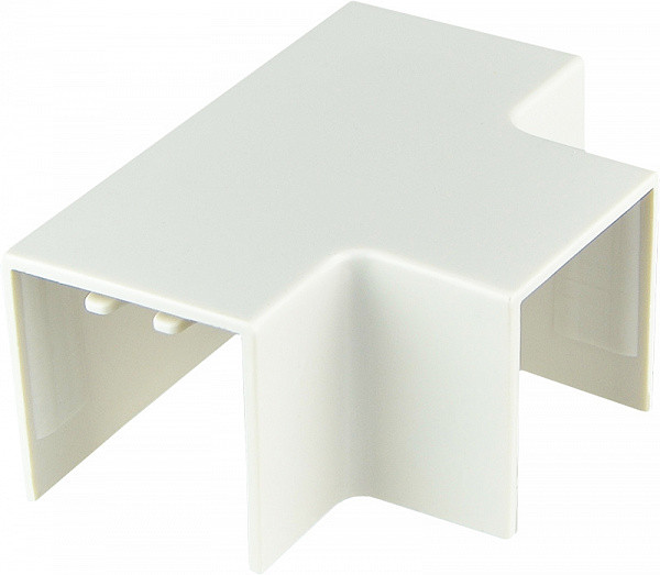 Сполучник трійний (Трійник) АСКО-УКРЕМ 25*25, білий, вогнестійкий, IP 40