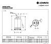 Дренажний насос Lowara DIWA 15T/B 3x400B, фото 3