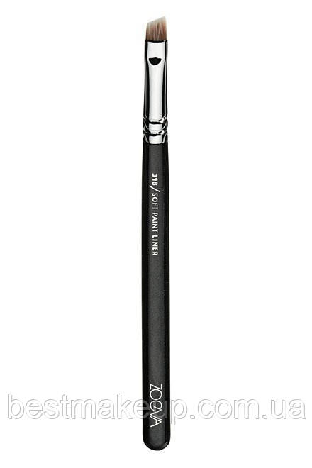 Пензель 318 Soft Paint Liner від ZOEVA в індивідуальному силіконовому чохлі 