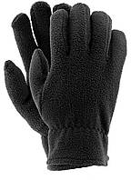 Перчатки флисовые чёрный, размер 10