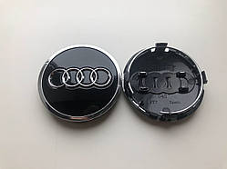 Ковпачки Заглушки Для Дисків Audi Аудіо 61 мм, 4B0 601 170, 8W0 601 170, A3,A4,A5,A6,A7,A8, Q3,Q5,Q7,S4,S5