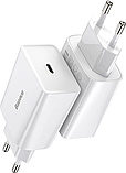 Мережевий зарядний пристрій Baseus Speed Mini Quick Charger 1C 20 W EU white (CCFS-SN02), фото 5