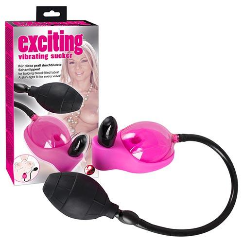Вагінальна помпа з вібрацією Exciting Vibrating Sucker