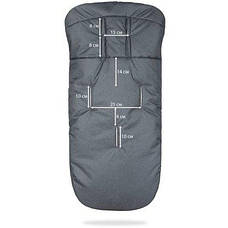 Зимовий чохол-трансформер Trend Тренд на овчині в коляску, конверт на санки 100% овчина, фото 5