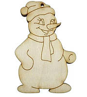 Заготовка з фанери "Сніговик" арт В-0231