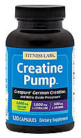Креатин комплекс Fitness Labs Creatine Pump 120 капсул EXP 6/25 року включно