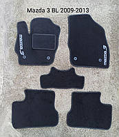 Ворсовые коврики MAZDA 3 BL 2009-2012