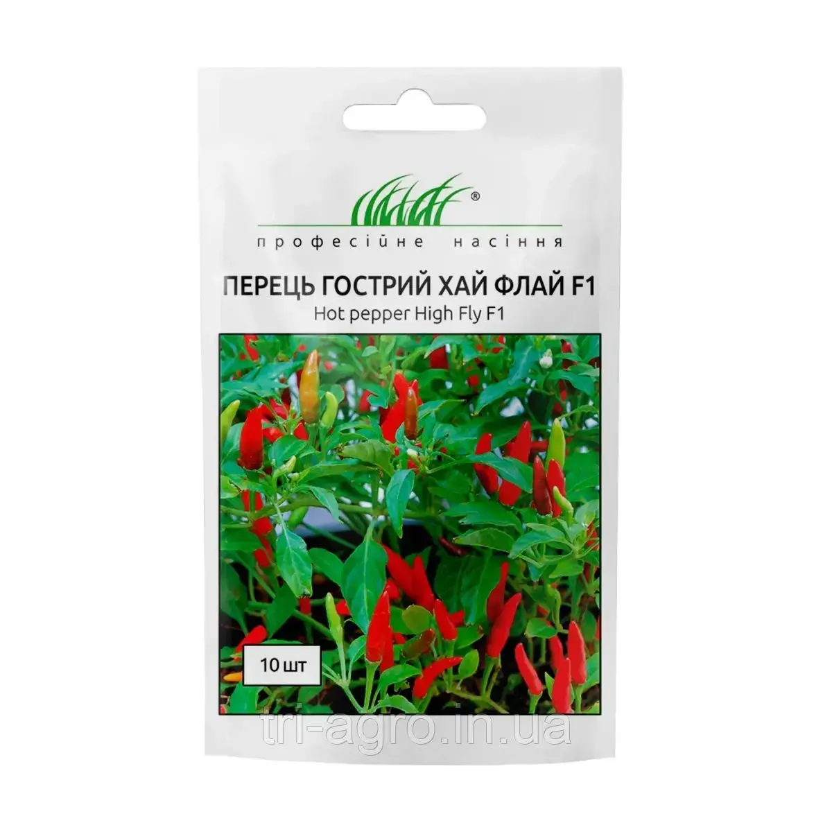 Перець гострий Хай Флай F1 10шт (Проф.Нас)