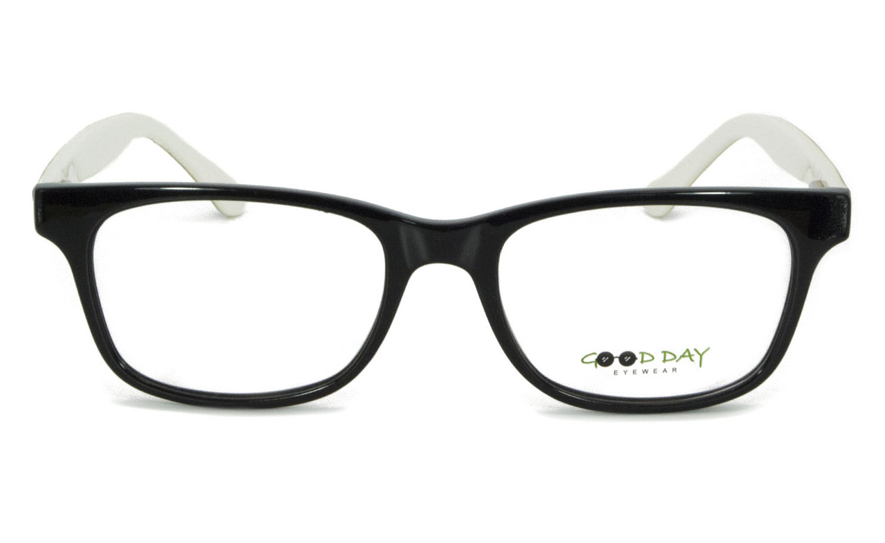 Оправа для жіночих окулярів у чорно-білому виконанні (можемо вставити лінзи за рецептом)