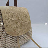 Ручка для рюкзака. Колір Слонова кістка, фото 3