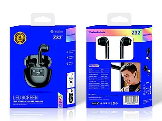 Гарнітура Double з кейсом Bluetooth Wireless Earbuds Z32 100шт 7413