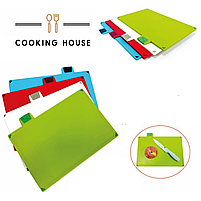 Набір обробних дошок 4шт 30х20см Cooking House, фото 7