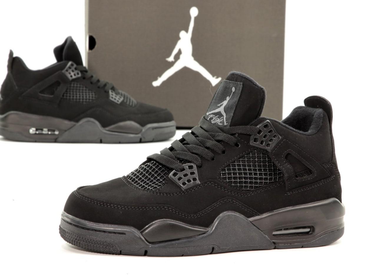 Чоловічі кросівки Nike Air Jordan Flight (чорні) повсякденні універсальні низькі кроси К12435 топ, фото 1