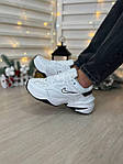 Чоловічі кросівки Nike M2K Tekno Essential White Black (білі з чорним) весняні спортивні кроси KVDart0077 топ, фото 9