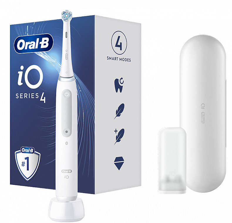 Електрична зубна щітка Oral-B iO Series 4 White