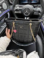 Женская сумка шопер Michael Kors Shopper (черная) Gi11189 большая стильная красивая деловая cross