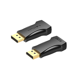 Відео перехідник Vention Display Port (DP) на HDMI 4K@60Hz (Full HD) Чорний HBPB0