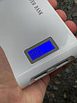 Повербанк Power bank JWL 658 13000 для заряджання телефона (білий) ОЕ746 портативний зарядний пристрій топ, фото 5