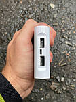 Повербанк Power bank JWL 658 13000 для заряджання телефона (білий) ОЕ746 портативний зарядний пристрій топ, фото 7