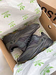 Чоловічі кросівки Adidas Yeezy 700 Utility Black (чорні) круті спортивні кроси YE069 топ, фото 2