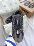 Чоловічі кросівки Adidas Yeezy 700 Utility Black (чорні) круті спортивні кроси YE069 топ, фото 5