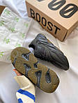 Чоловічі кросівки Adidas Yeezy 700 Utility Black (чорні) круті спортивні кроси YE069 топ, фото 9