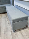 Стильний диван з нішею Томас L (кухня, передпокійй, балкон, лоджія) виготевлення за розмірами замовника, фото 4