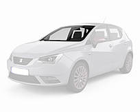 Лобове скло Seat Ibiza IV (6J / 6P) (2008-2017) (Сеат Ібіца IV (6Джей / 6П)) з молдингом