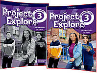 Project Explore 3. Student's+Workbook. Комплект книг з англійської мови. Підручник+Зошит. Oxford