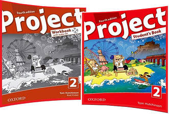 Project 4th Edition 2. Student's+Workbook. Комплект книг з англійської мови. Підручник+Зошит. Oxford