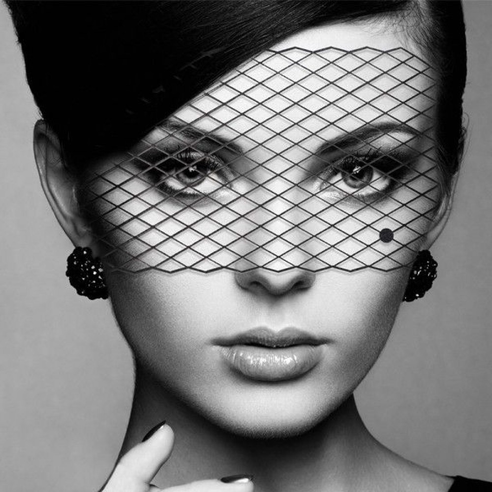 Самоклейна вінілова маска ЛУЇЗА від Bijoux Indiscrets, фото 1