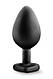 Анальна пробка з каменем Blush TEMPTASIA BLING PLUG MEDIUM BLACK, фото 7