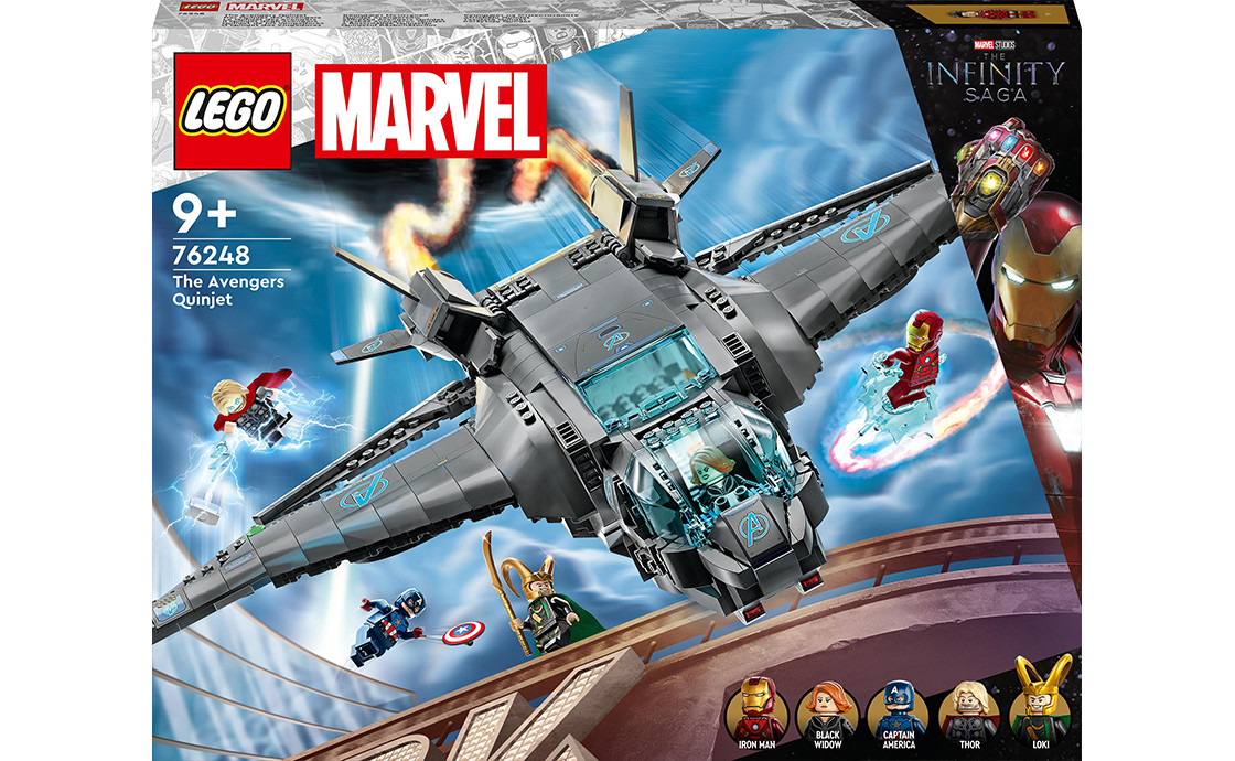 Конструктор LEGO Super Heroes Marvel Квінджет Месників (76248), фото 1
