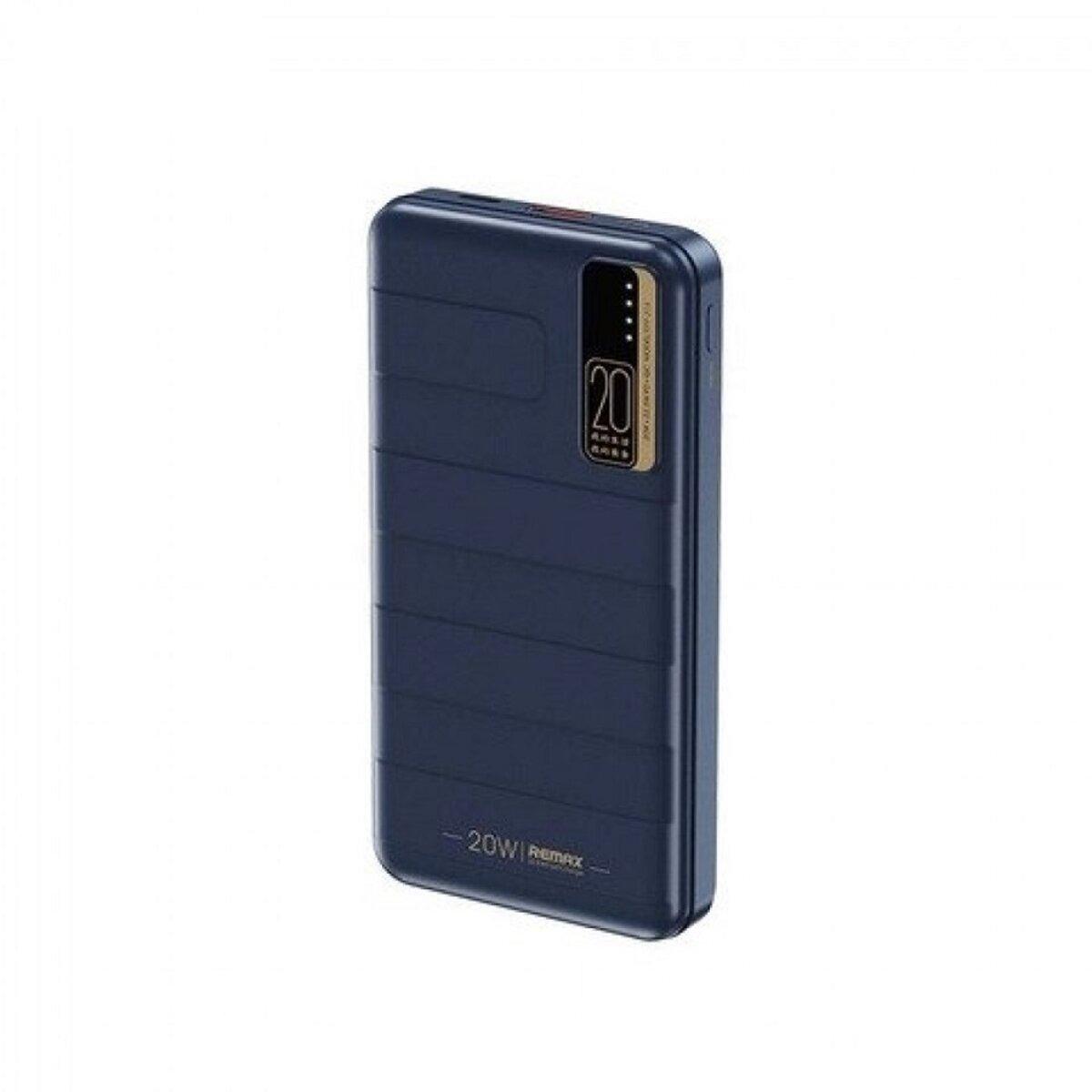 Зовнішній акумулятор REMAX Noah Series 20W+22.5W PD+QC Fast Charging Power Bank 20000mAh RPP-316 Blue (RPP-316 Blue)